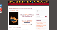 Desktop Screenshot of krfp.org
